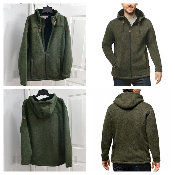 Rugged Elements‎ Men's Fleece-Lined Hoodie - Picture 1 of 8